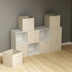Hastings Home Set Of Storage Cubes - Beige, 8 Pieces 8 Hastings Home Set Of Storage Cubes - Beige, 8 Pieces -Hastings Home Sales GUEST 01263abb 5c41 4367 a1f5 2efb392ab2b9