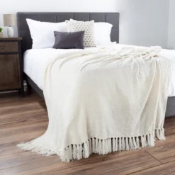 Hastings Home Oversized Chenille Throw Blanket - 70" X 60", Ivory 7 Hastings Home Oversized Chenille Throw Blanket - 70" X 60", Ivory -Hastings Home Sales GUEST 07188b7a a395 4805 8501 640793c88889