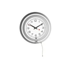 Hastings Home 14" Round Double Light Ring Analog Neon Wall Clock -Hastings Home Sales GUEST 0d3797c7 7e56 4ffc ad1b 643dbe70a66c