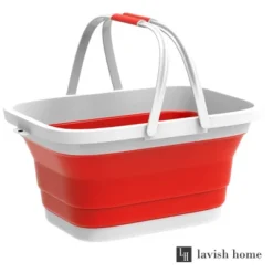 Hastings Home Collapsible Space-Saving Pop Up Handbasket And Storage Bin - Red -Hastings Home Sales GUEST 0ea34976 fbf1 412d 9826 9cb5e26ccb2b