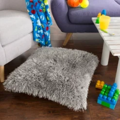 Oversized Floor Or Throw Pillow Square Luxury Plush- Shag Faux Fur Glam Decor Cushion For Bedroom Living Room Or Dorm By Hastings Home (Grey) 5 Oversized Floor Or Throw Pillow Square Luxury Plush- Shag Faux Fur Glam Decor Cushion For Bedroom Living Room Or Dorm By Hastings Home (Grey) -Hastings Home Sales GUEST 125e19f1 7fa8 4776 b67c 1f278c9e96e8