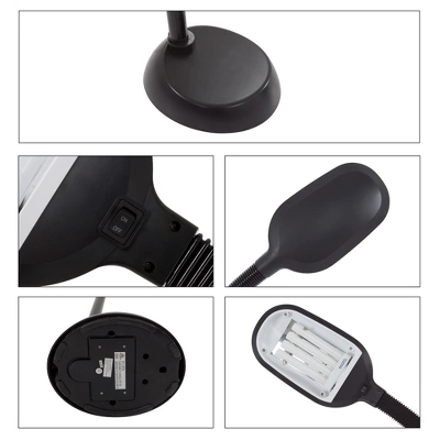 Hastings Home Adjustable Floor Lamp – 6ft Full Spectrum Natural Sunlight Lamp With Bendable Neck 2 Hastings Home Adjustable Floor Lamp – 6ft Full Spectrum Natural Sunlight Lamp With Bendable Neck - Image 2