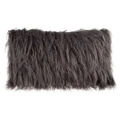 12"x20" Oversize Curled Shag Faux Fur Lumbar Throw Pillow - Hastings Home -Hastings Home Sales GUEST 20337240 f3b0 46e6 9130 e93d3d48df7f