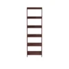 Hastings Home 5-Tier Freestanding Bookcase - Brown