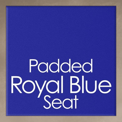 Hastings Home 18-Inch Padded Portable Folding Stool Stool With 300lb Capacity, Royal Blue 4 Hastings Home 18-Inch Padded Portable Folding Stool Stool With 300lb Capacity, Royal Blue - Image 4