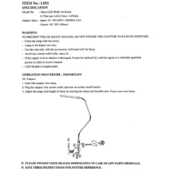 Hastings Home Modern LED Clamp Desk Lamp – Black -Hastings Home Sales GUEST 2bccc14f 1797 4e55 9020 4d180173f317