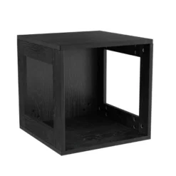 Hastings Home End Table, Stackable Modular Cube With Open Sides, Black -Hastings Home Sales GUEST 2be56d9b d497 4462 b7ea e417511b48cb