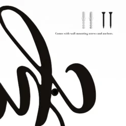 Metal Cutout- Cherish Decorative Wall Sign-3D Word Art Home Accent Decor-Perfect For Modern Rustic Or Vintage Farmhouse Style By Hastings Home -Hastings Home Sales GUEST 307f93b7 d787 4980 8e4b 9bbbf84736d2