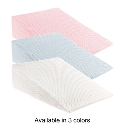 Hastings Home Memory Foam Wedge Pillow With Bamboo Fiber Cover - Ivory 2 Hastings Home Memory Foam Wedge Pillow With Bamboo Fiber Cover - Ivory - Image 2