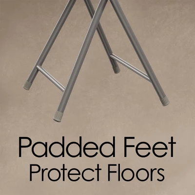 Hastings Home 18-Inch Padded Portable Folding Stool Stool With 300lb Capacity, Royal Blue 3 Hastings Home 18-Inch Padded Portable Folding Stool Stool With 300lb Capacity, Royal Blue - Image 3