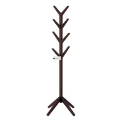 Hastings Home Modern Freestanding Wooden Coat Rack - Hall Tree For Jackets, Hats, And Purses -Hastings Home Sales GUEST 3df9b056 86ea 4b78 bc5f 5f6bf030daca