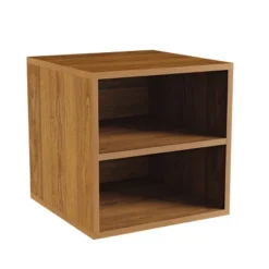 Hastings Home 2-Shelf Cube End Table, Brown 9 Hastings Home 2-Shelf Cube End Table, Brown -Hastings Home Sales GUEST 43e6f8cf 621c 4ca3 a949 467a76ef41aa