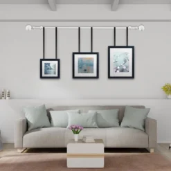 3/4-Inch Curtain Rod- Decorative Ball Finials And Hardware- For Home Decor In Bedroom And Kitchen- 48-84-Inch By Hastings Home (White) -Hastings Home Sales GUEST 49950c1c 94f0 42fb 85a5 a54feac0fbce