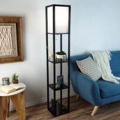 Hastings Home Floor Lamp – Etagere Style Standing Light With 3 Tiers Of Storage Shelving, Black 8 Hastings Home Floor Lamp – Etagere Style Standing Light With 3 Tiers Of Storage Shelving, Black -Hastings Home Sales GUEST 51768fea 4c3b 41e5 adda 49d932b7a0b8