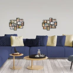 Hastings Home Collage Photo Frame Display For 12 Pictures - Black -Hastings Home Sales GUEST 60829ec1 bb18 4c2c bf81 b8b4f0522327