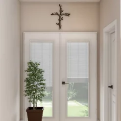 Metal Wall Cross With Decorative Intertwined Vine Design- Rustic Handcrafted Religious Art For Decor In Living Room, Bedroom, More By Hastings Home -Hastings Home Sales GUEST 65877675 fa7d 444e b2b1 be72e33cb0aa