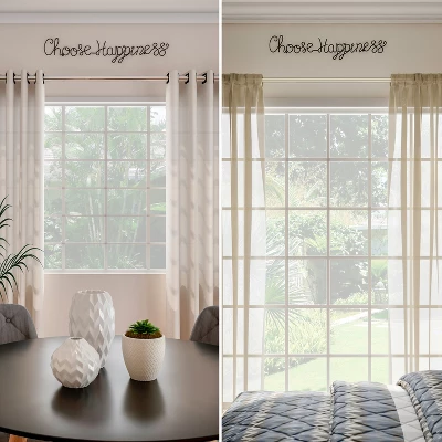 Metal Cutout- Choose Happiness Cursive Cutout Sign-3D Word Art Home Accent Decor-Perfect For Modern Rustic Or Vintage Style By Hastings Home 5 Metal Cutout- Choose Happiness Cursive Cutout Sign-3D Word Art Home Accent Decor-Perfect For Modern Rustic Or Vintage Style By Hastings Home - Image 5