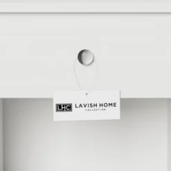 Hastings Home End Table Nightstand With Drawer For Living Room Or Bedroom - White -Hastings Home Sales GUEST 6c960a0b b817 4524 bc4b 09328dee87e2