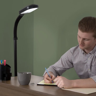 Hastings Home Adjustable Floor Lamp – 6ft Full Spectrum Natural Sunlight Lamp With Bendable Neck 4 Hastings Home Adjustable Floor Lamp – 6ft Full Spectrum Natural Sunlight Lamp With Bendable Neck - Image 4