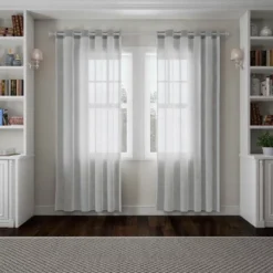 Hastings Home Curtain Rod, Silver With Cone Finials 8 Hastings Home Curtain Rod, Silver With Cone Finials -Hastings Home Sales GUEST 88378c3b b02d 4205 992a 04c41bf577d9