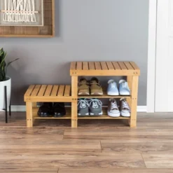 Hastings Home 2-Tier Bamboo Shoe Rack And Bench 6 Hastings Home 2-Tier Bamboo Shoe Rack And Bench -Hastings Home Sales GUEST 8abf4f56 6ecd 4600 ad0b 4f317a690ad1