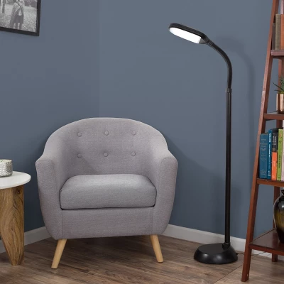 Hastings Home Daylight LED Floor Lamp – 17W, Black 1 Hastings Home Daylight LED Floor Lamp – 17W, Black