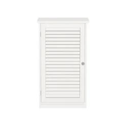 Hastings Home Freestanding Bathroom Linen Cabinet With Shutter Door – 17.5" X 31", White 12 Hastings Home Freestanding Bathroom Linen Cabinet With Shutter Door – 17.5" X 31", White -Hastings Home Sales GUEST 9580f692 852d 47cf a242 d415bbc77f7d