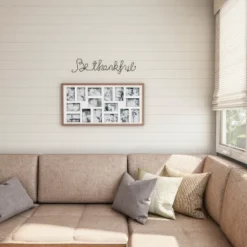 Metal Cutout- Be Thankful Cursive Cutout Sign-3D Word Art Home Accent Decor-Perfect For Modern Rustic Or Vintage Farmhouse Style By Hastings Home -Hastings Home Sales GUEST 97bc90de 2054 4bc9 bcd0 31acd2db17b6