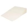 Hastings Home Folding Wedge Pillow With Memory Foam Filling And Cover - Ivory