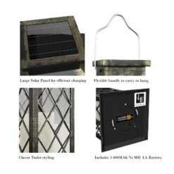 Hastings Home Solar Powered LED Lantern - Antique Bronze 9 Hastings Home Solar Powered LED Lantern - Antique Bronze -Hastings Home Sales GUEST a01aa6c4 1e8a 4439 989c 12310dd0c60c