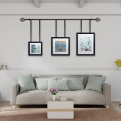 Hastings Home 3/4" X 48-84" Curtain Rod With Decorative Twisted Sphere Finials & Hardware For Home Décor In Bedroom & Kitchen - Brass -Hastings Home Sales GUEST b1fe58ea 3640 4d66 9ae4 c6c91545f7eb