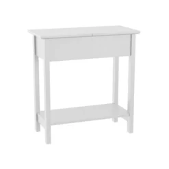 Hastings Home Narrow Flip Top End Table – White 13 Hastings Home Narrow Flip Top End Table – White -Hastings Home Sales GUEST b4538ac9 24a6 4088 b70f f1f71fa88b0a