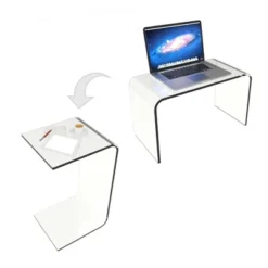 Multipurpose Acrylic Lap Desk Clear - Hastings Home