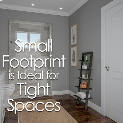 Hastings Home 5-Tier Ladder-Style Bookcase 3 Hastings Home 5-Tier Ladder-Style Bookcase - Image 3