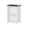 Bathroom Storage Cabinet With Adjustable Shelf White - Hastings Home