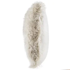 Fuzzy Oversized Throw Pillow - Shag Faux Fur Glam Decor - Plush Square Accent Or Floor Pillow For Bedroom, Living Room, Or Dorm By Lavish Home (Beige) -Hastings Home Sales GUEST e02b7fc8 355b 408e 91d2 d86bd5b8d4bf