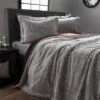 Mink Faux Fur Comforter Set By Hastings Home