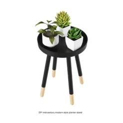 Hastings Home Round End Table – Wooden Stand With Tray Top, Black 13 Hastings Home Round End Table – Wooden Stand With Tray Top, Black -Hastings Home Sales GUEST fa8241bb 378d 441c 8826 d4be8a3fb8b9