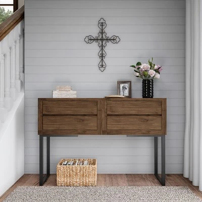 Hastings Home Handcrafted Decorative Metal Wall Cross With Fleur De Lis Design 2 Hastings Home Handcrafted Decorative Metal Wall Cross With Fleur De Lis Design - Image 2