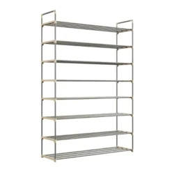 Hastings Home 8-Tier Shoe Storage Rack - Room For 48 Pairs Of Shoes, 60.6" X 11.8" X 40.9" 10 Hastings Home 8-Tier Shoe Storage Rack - Room For 48 Pairs Of Shoes, 60.6" X 11.8" X 40.9" -Hastings Home Sales GUEST fd09da76 cc5d 40e3 98a7 0d516e805dfe